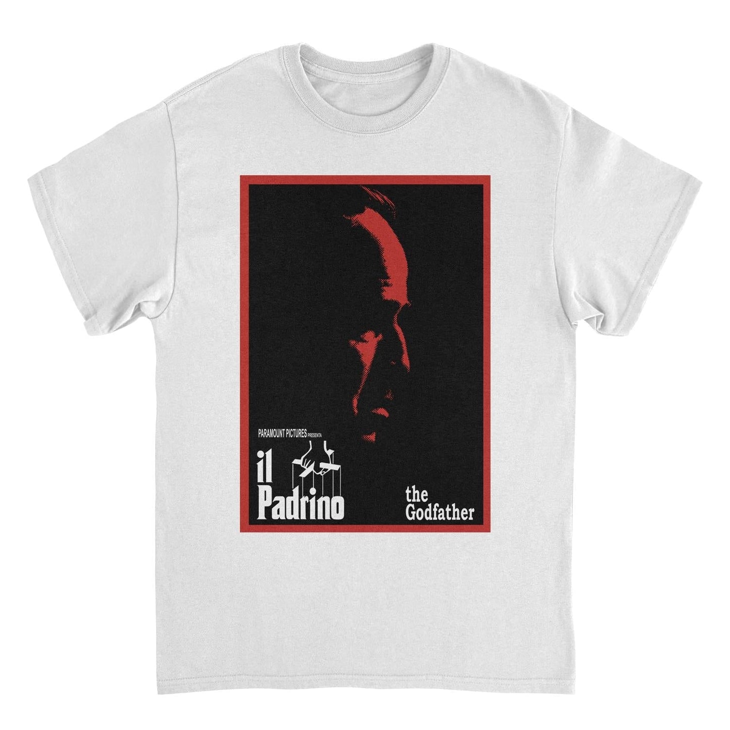 The Godfather The Godfather White Mens T Shirt