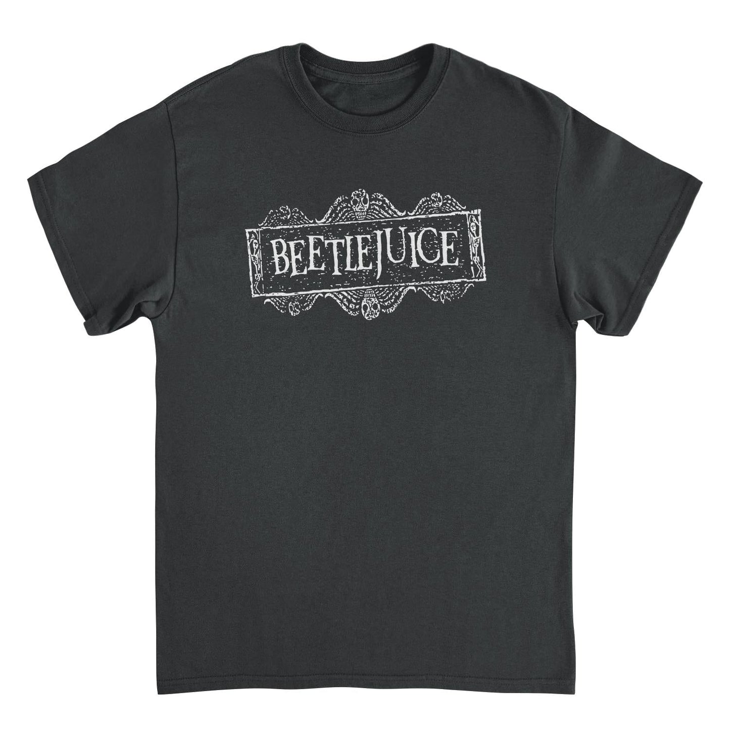Beetlejuice Logo Black Mens T Shirt