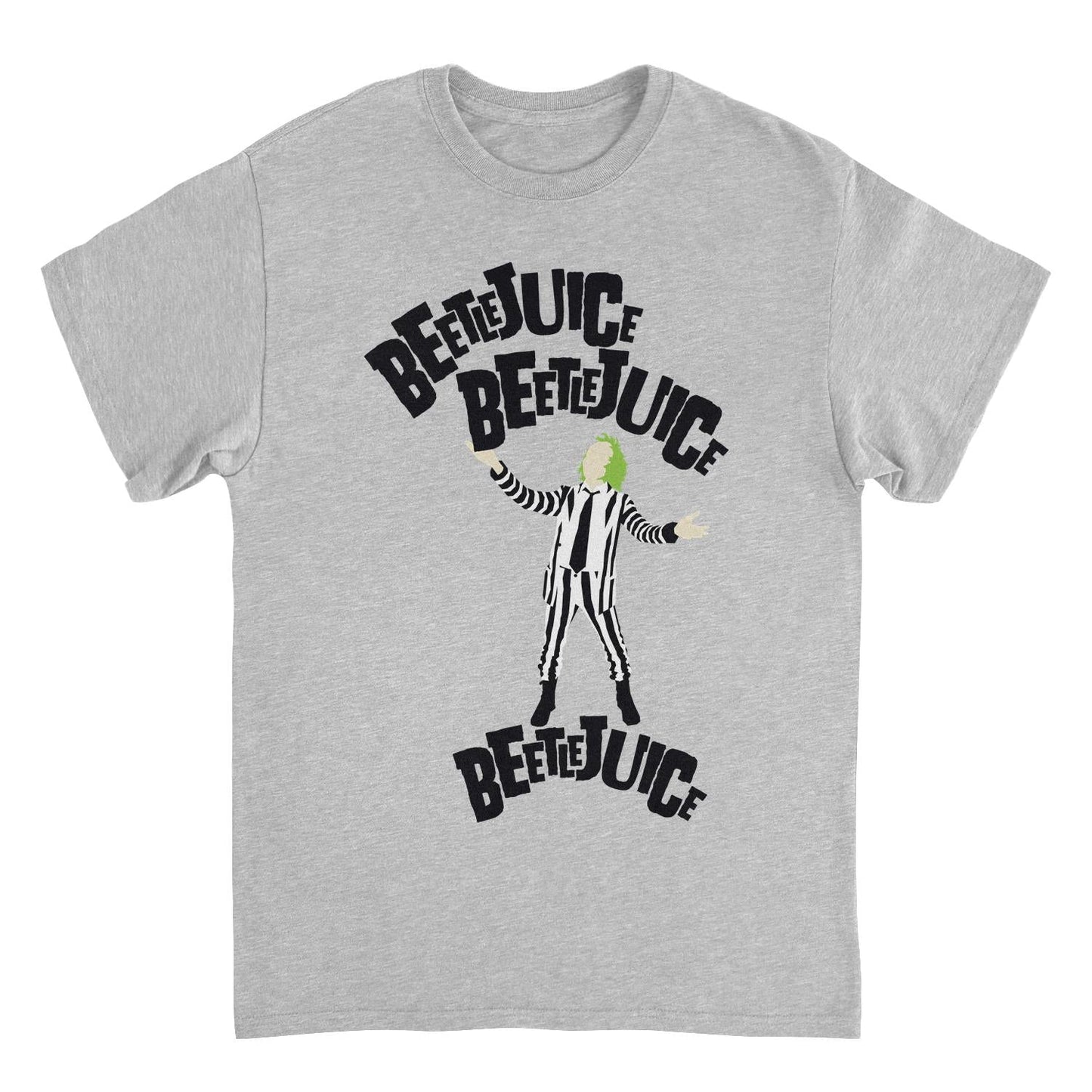 Beetlejuice Beetlejuice Beetlejuice Beetlejuice Sport Grey Mens T Shirt
