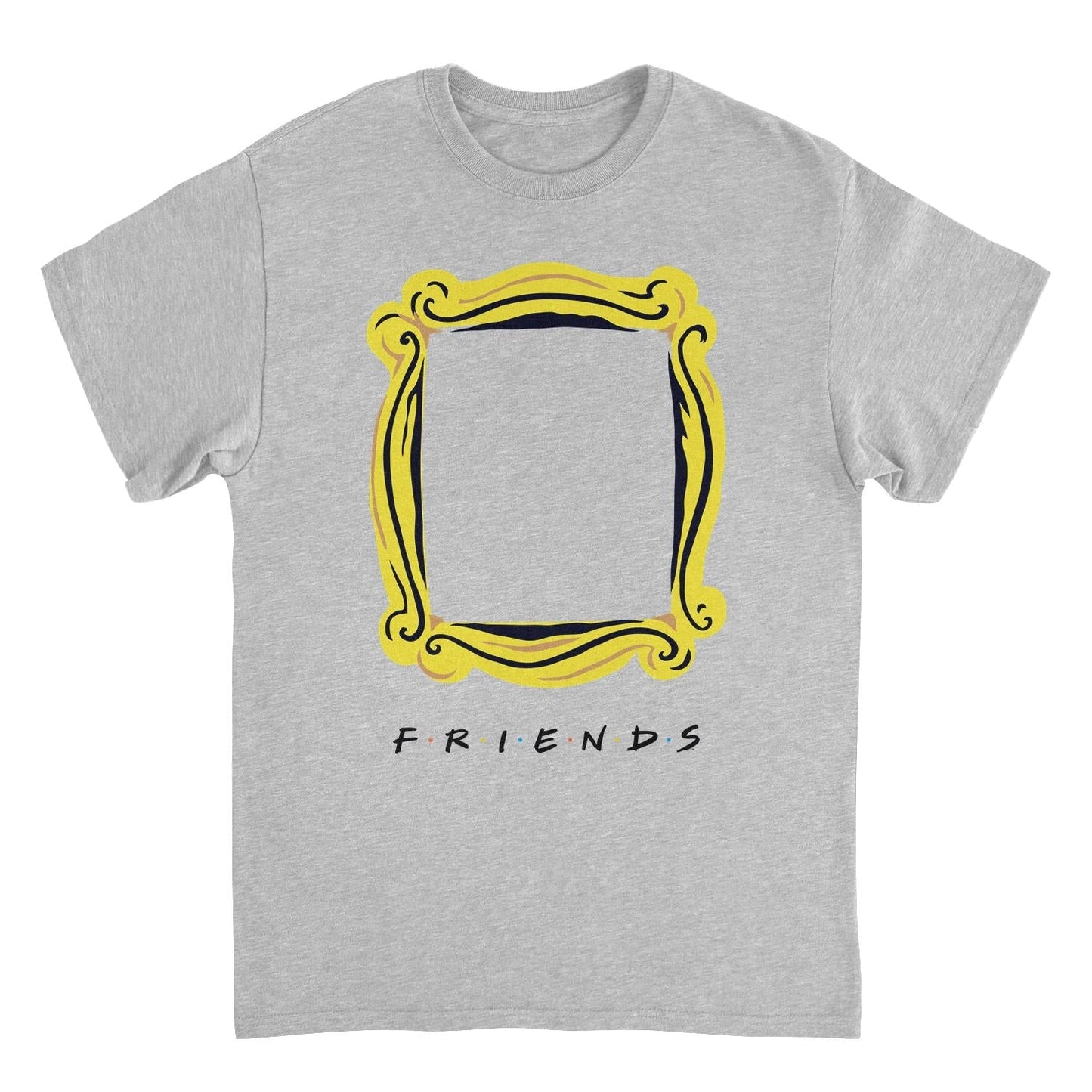 Friends Photo Frame Sport Grey Mens T Shirt