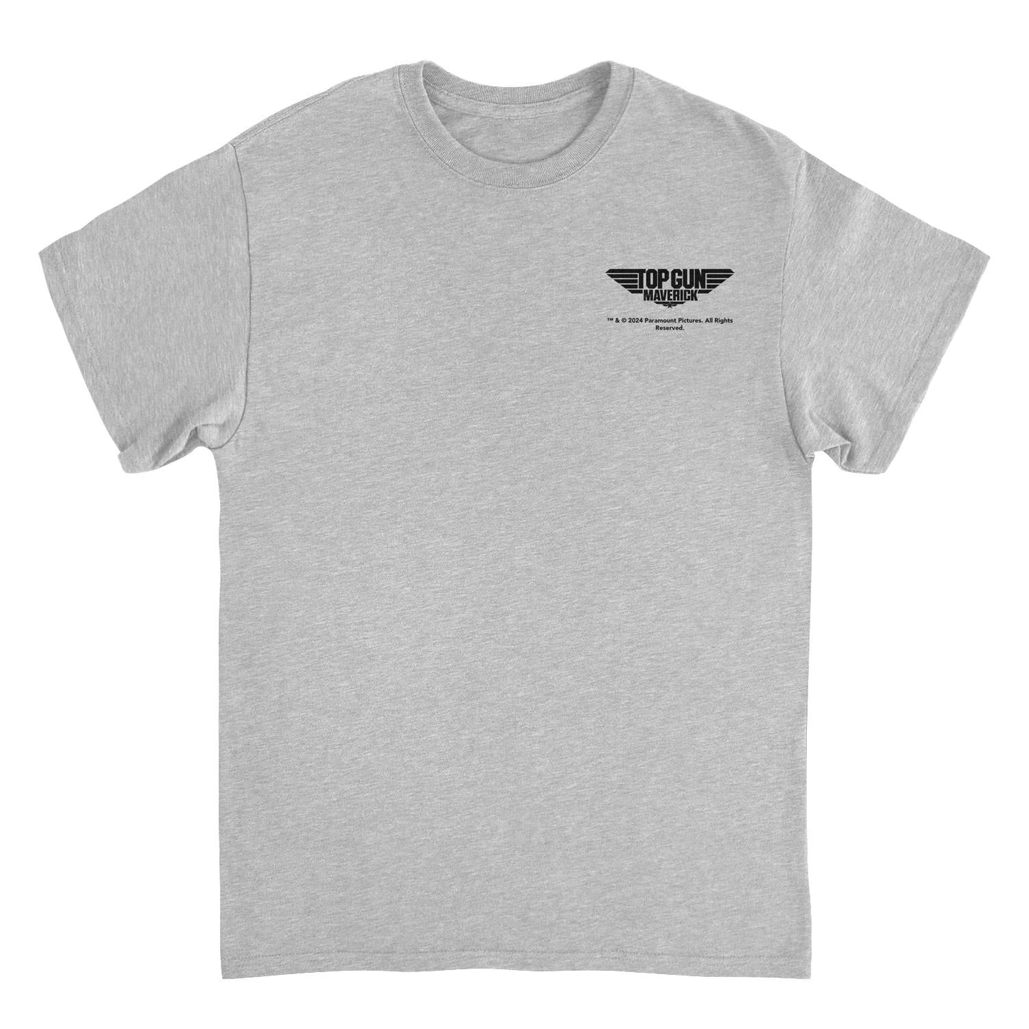 Top Gun Top Gun Maverick LC Sport Grey Mens T Shirt