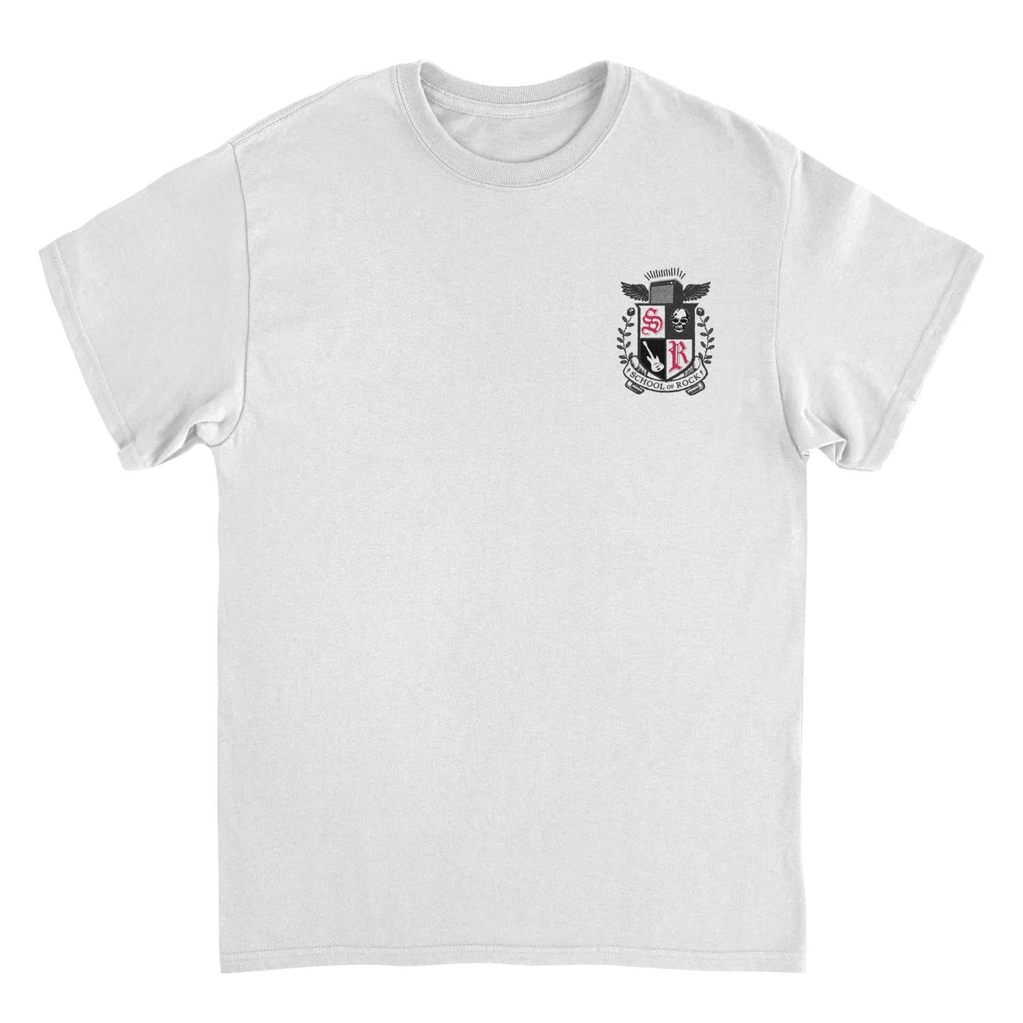 School of Rock School of Rock Logo LC White Mens T Shirt