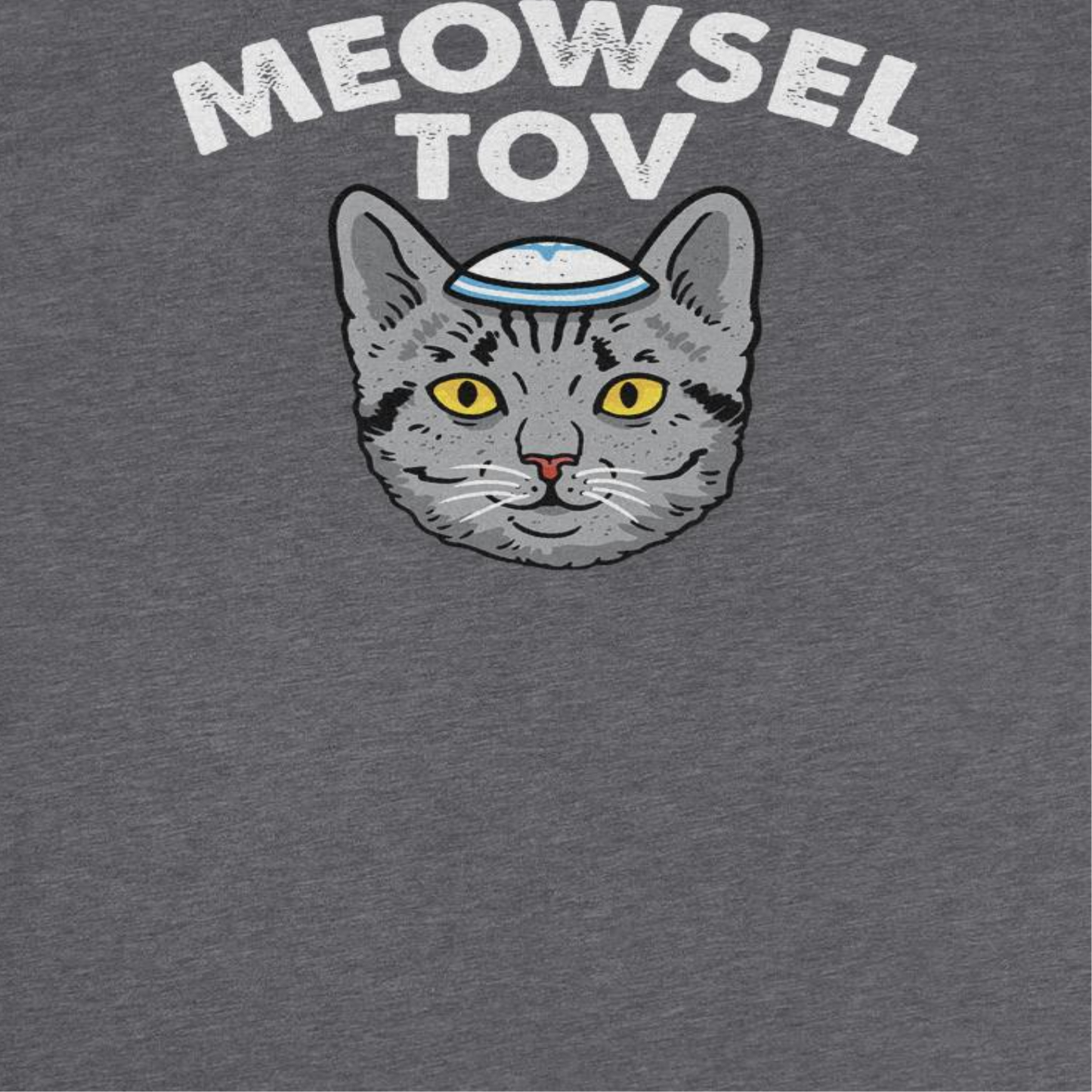 Hanukkah Mens T Shirt - Meowsel Tov