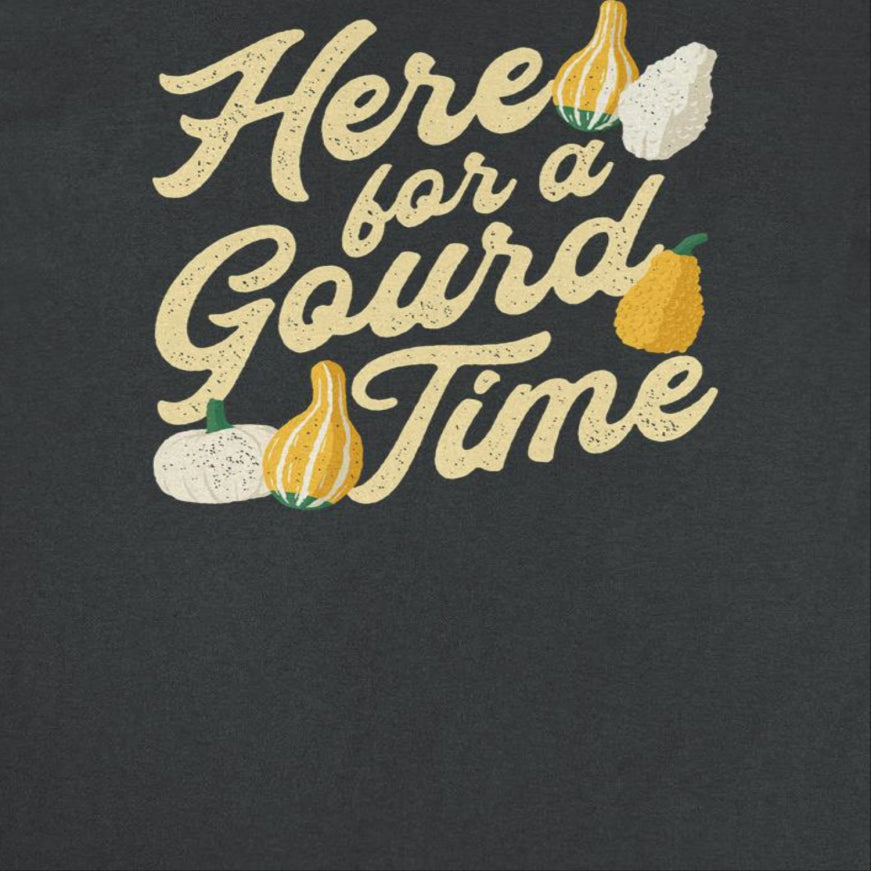 Thanksgiving Mens T Shirt - Here for a Gourd Time