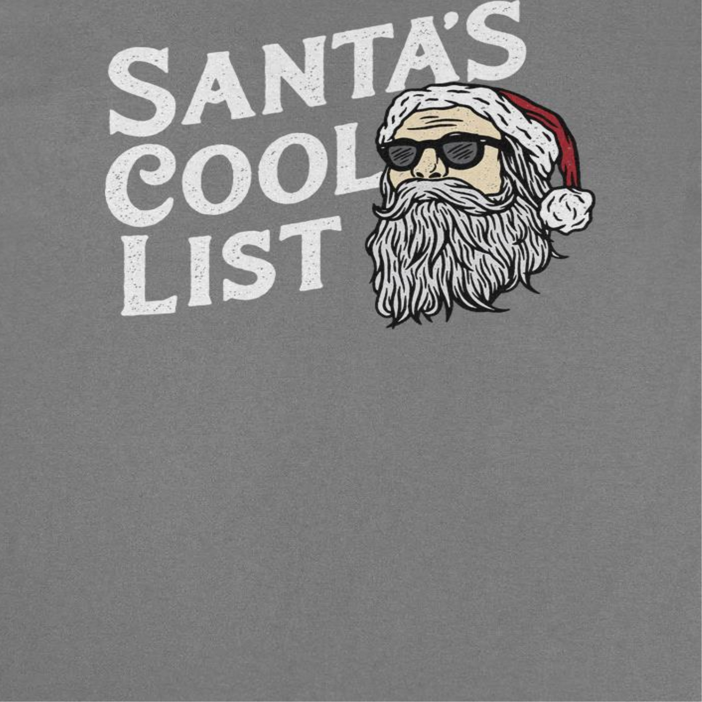 Christmas Mens T Shirt - Santa's Cool List