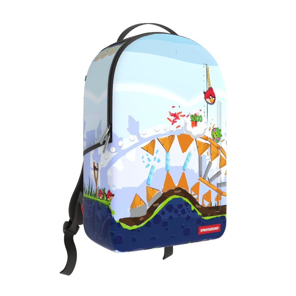 Sprayground Angry Birds Shark Game Backpack Bag B7798