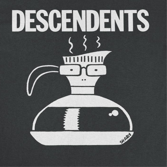Descendents Milo Coffee Pot Mens T Shirt Black