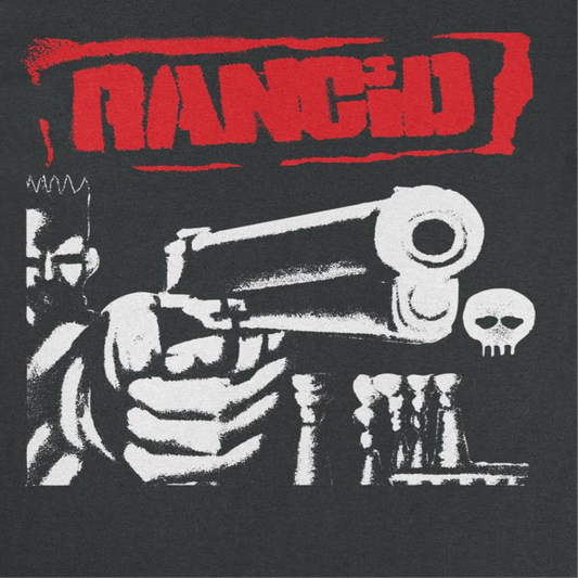 Rancid Ran1 Big Gun Mens T Shirt Black