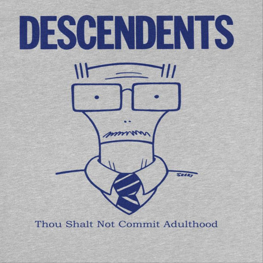 Descendents Commit Adulthood Mens T Shirt Sport Grey