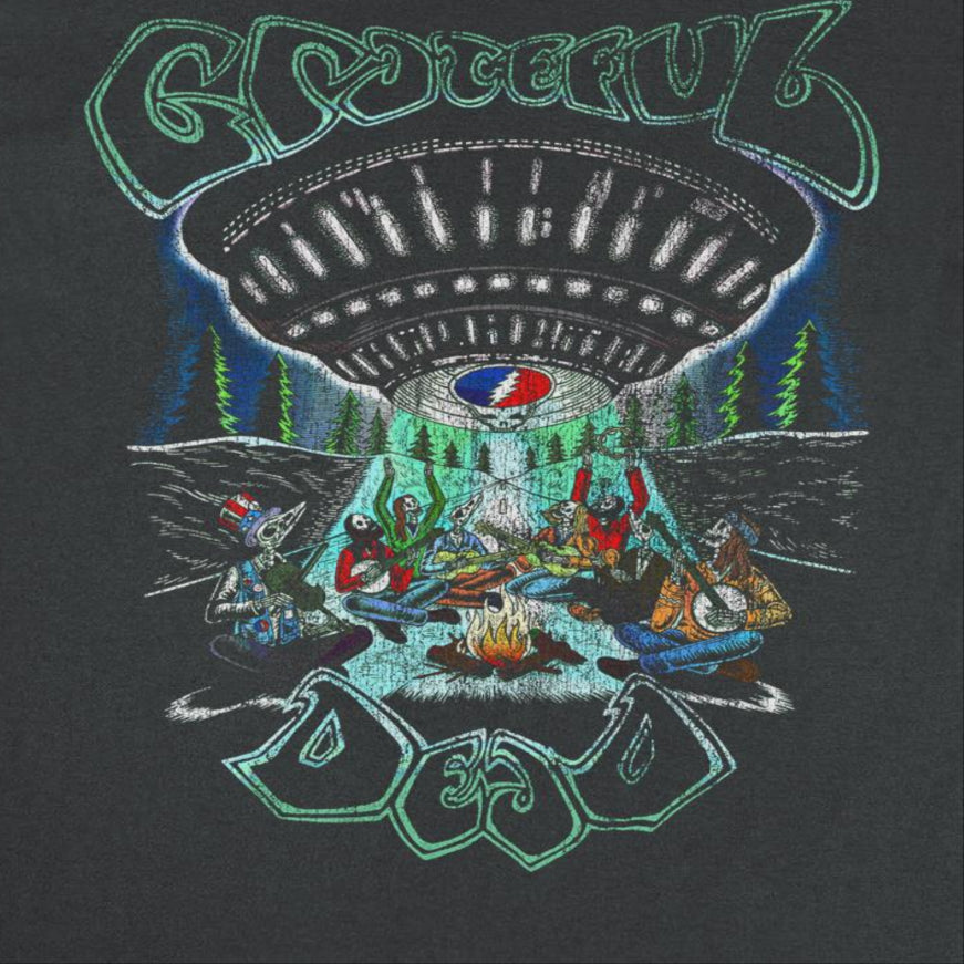 Grateful Dead Cover Vintage UFO Mens T Shirt