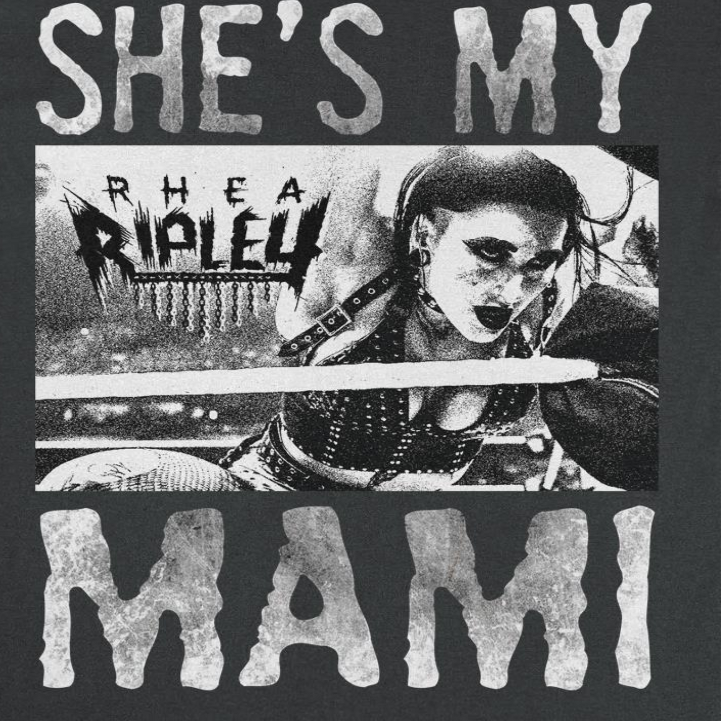 WWE Mami Mens T Shirt Black