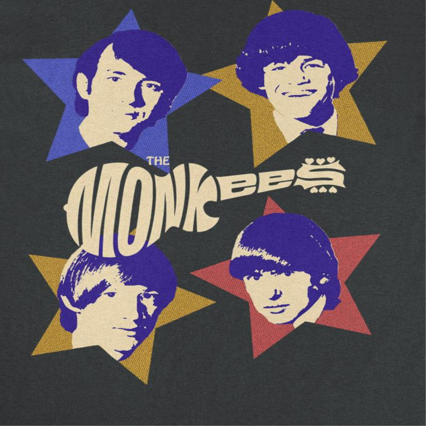 The Monkees Stars Band Mens T Shirt