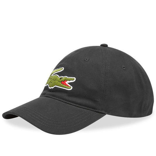 Lacoste Men's Classic Large Croc Logo Cap with Leather Strap Hat