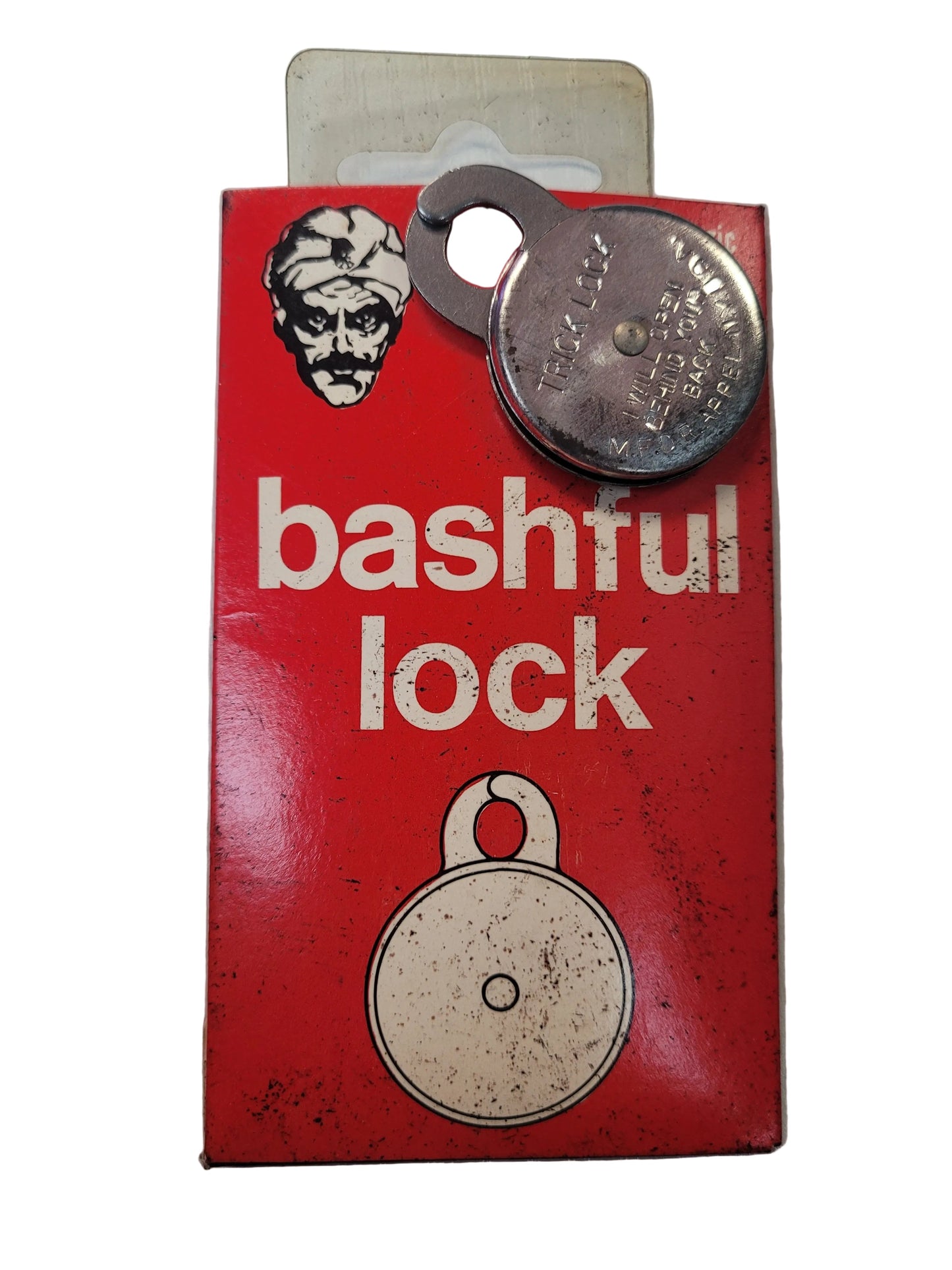 Vintage Bashful Lock Magic Trick