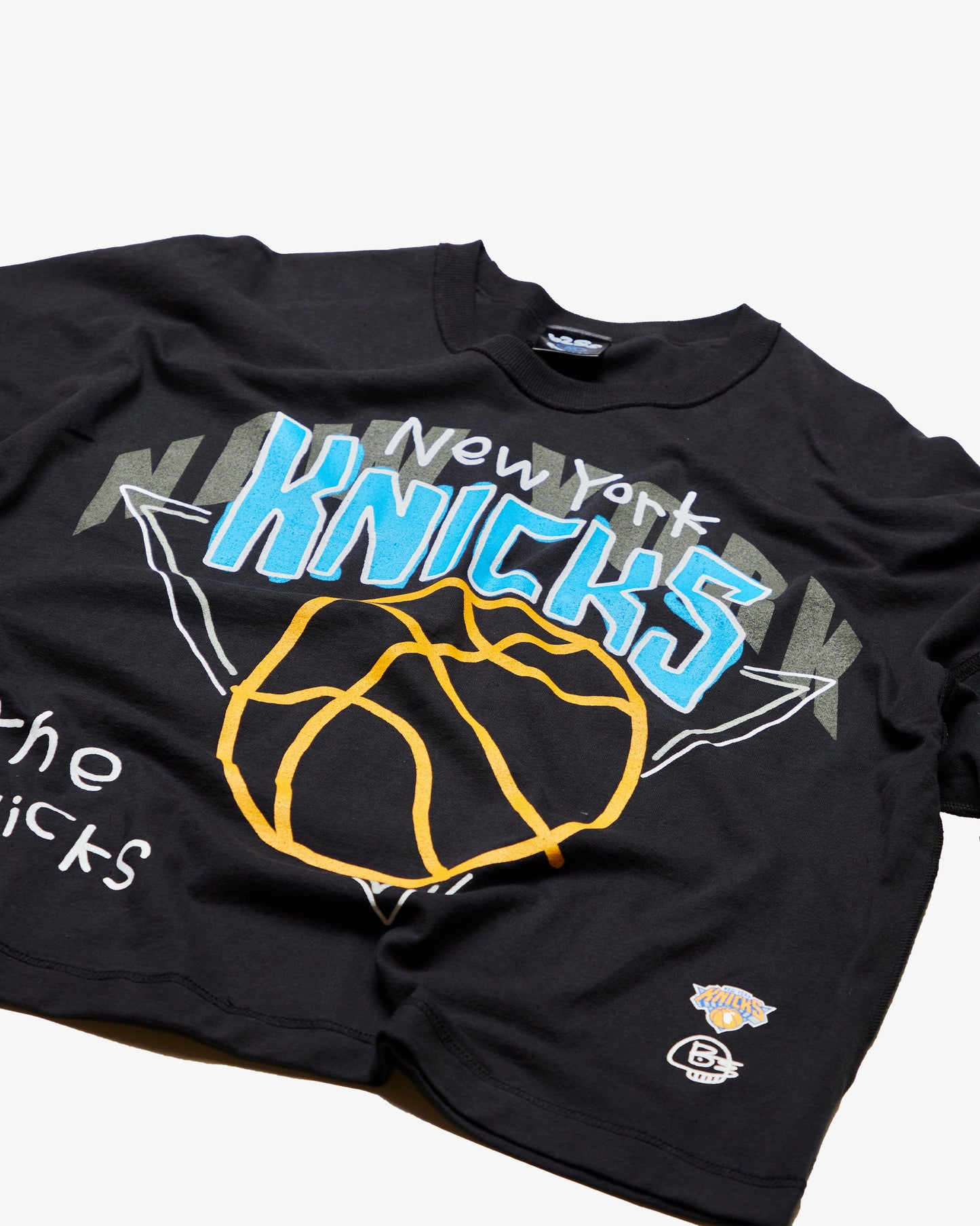 New York Knicks NBA Tee Mens T Shirt Black