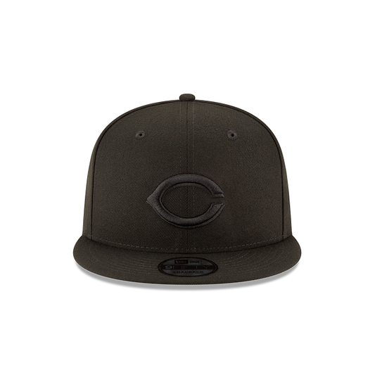 Cincinnati Reds - 9Fifty Basic Snapback Black on Black Hat New Era
