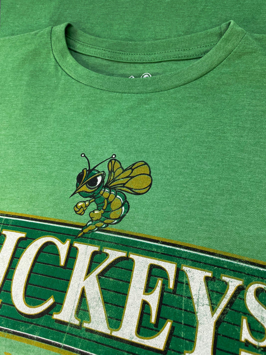 Mickey's Malt Liquor Logo Mens T Shirt Green
