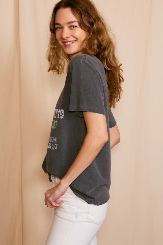 Grateful Dead Spring Concert 1979 Vintage Tee Womens T Shirt Black