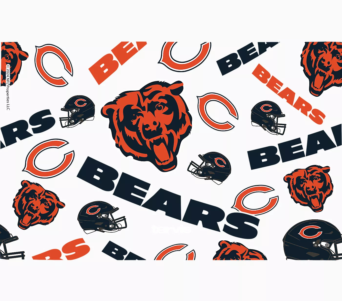 Chicago Bears - All Over Plastic Tumbler
