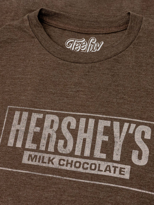Hershey's Milk Chocolate Mens T Shirt Brown Heather