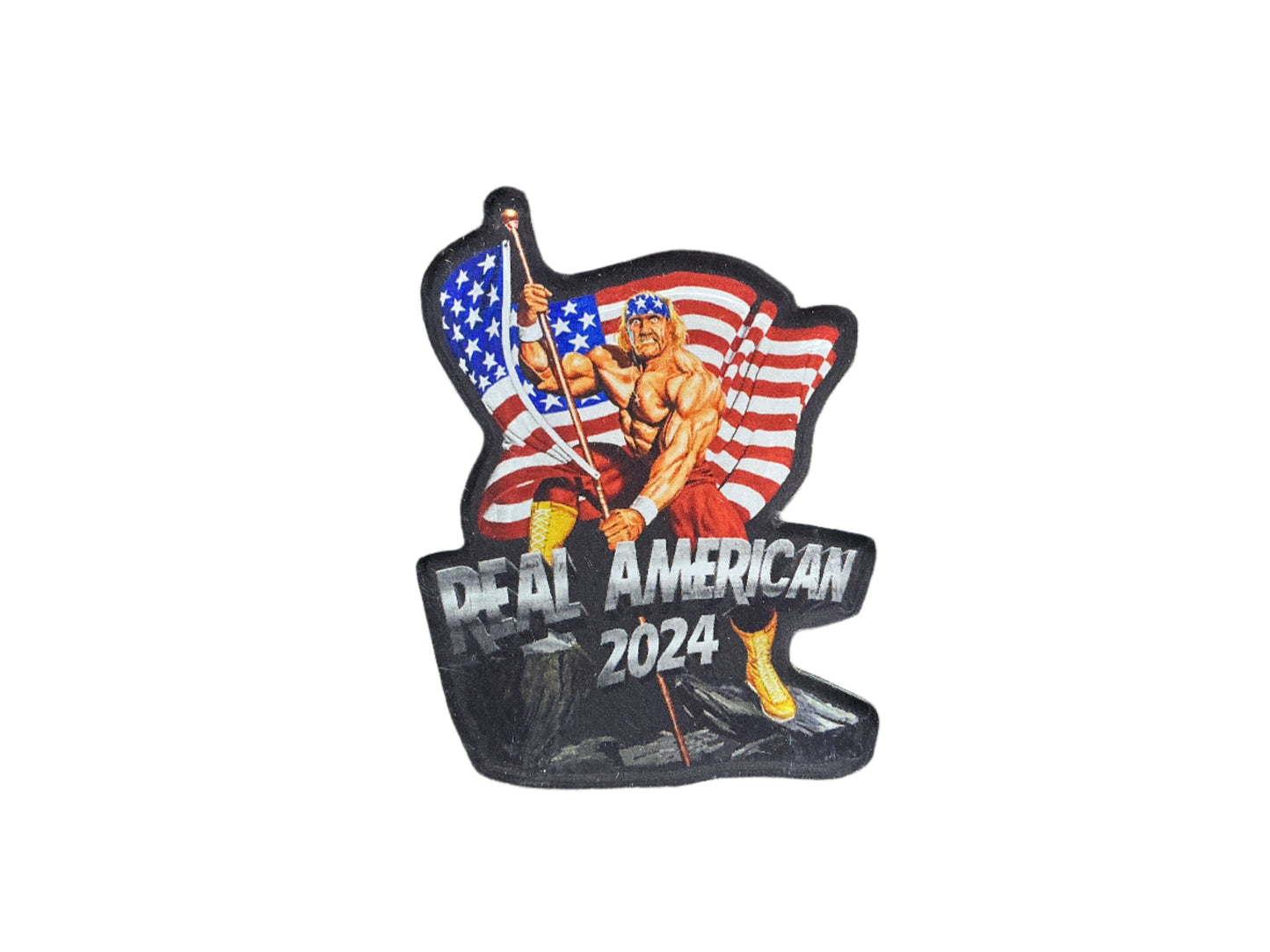 Hulk Hogan Real American 2024 Acrylic Magnet