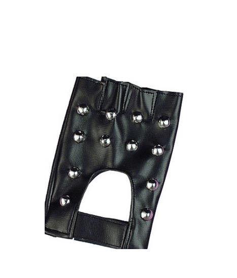 Studded Biker Gloves