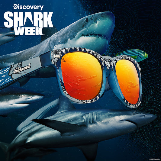 Shark Week Fort Knocks Officially Licensed Knockaround Sunglasses