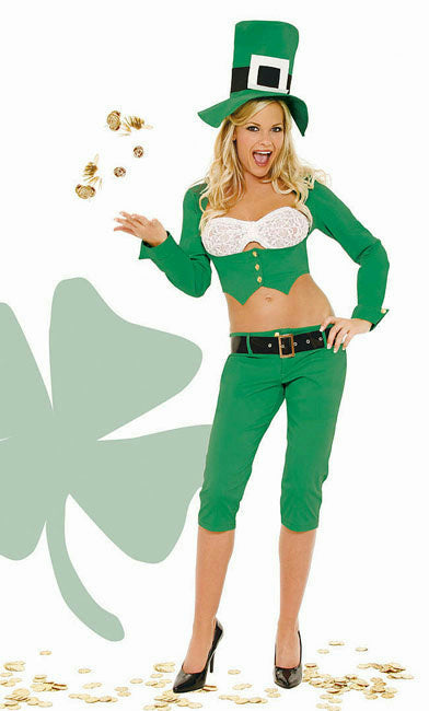 Sassy Lass Sexy Leprechaun Adult Costume St. Patricks Day XL