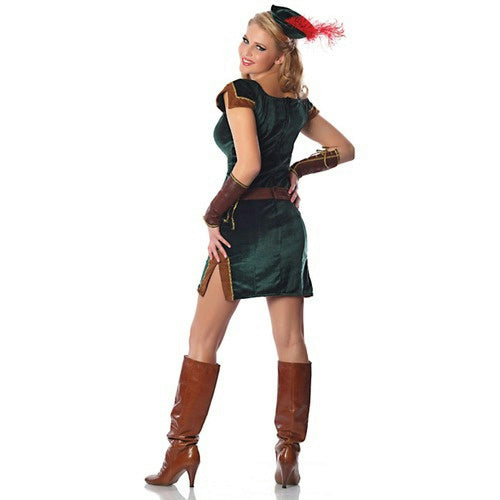 Delicious Lady Sherwood Maid Marian Sexy Robin Hood Adult Costume M/L