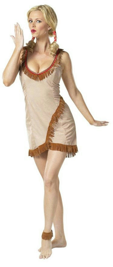 Cinema Secrets Tribal Tease Sexy Indian Adult Women's Costume Large 14-16