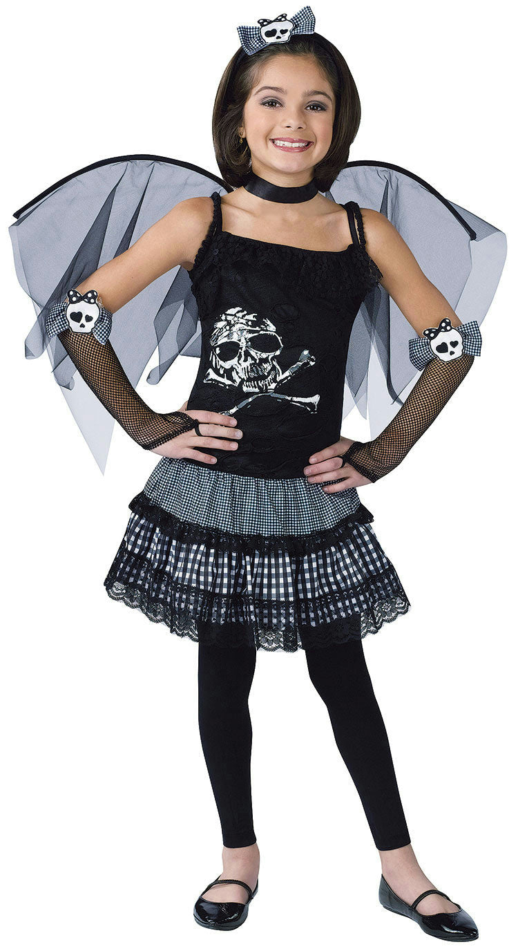 Funky Punk Fairy Child Costume Size Large 12-14