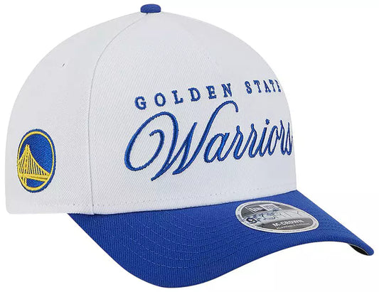 Golden State Warriors - NBA 2025 Draft 9Forty M-Crown A-Frame Snapback Hat , New Era