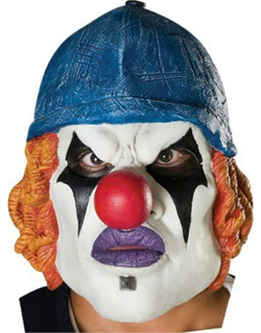 Neighborhood Klownz Twisted Red Latex 3/4 Evil Clown Mask