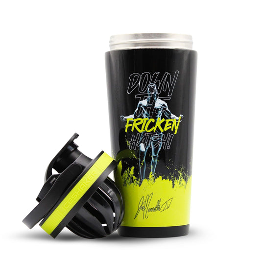 Ice Shaker Cup 4D Series 26oz Shaker Cup Bottle - Down The Hatch