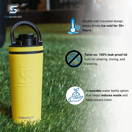 Pittsburgh Penguins 26oz Ice Shaker Cup - Yellow