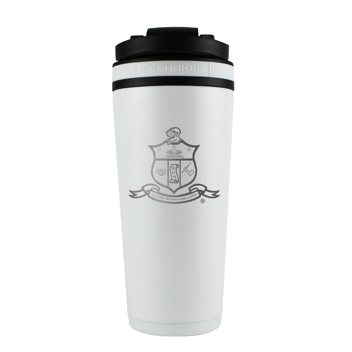 Kappa Alpha Psi Coat of Arms Custom 26oz Ice Shaker Cup Officially Licensed