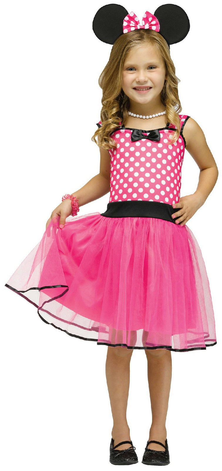Fun World Costumes Baby Girl's Missy Mouse Toddler Costume Size Large 3T-4T