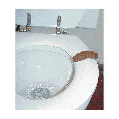 Fake Gross Brown Party Pooper Doggy Doo Poop Turds Crap Prank Gag