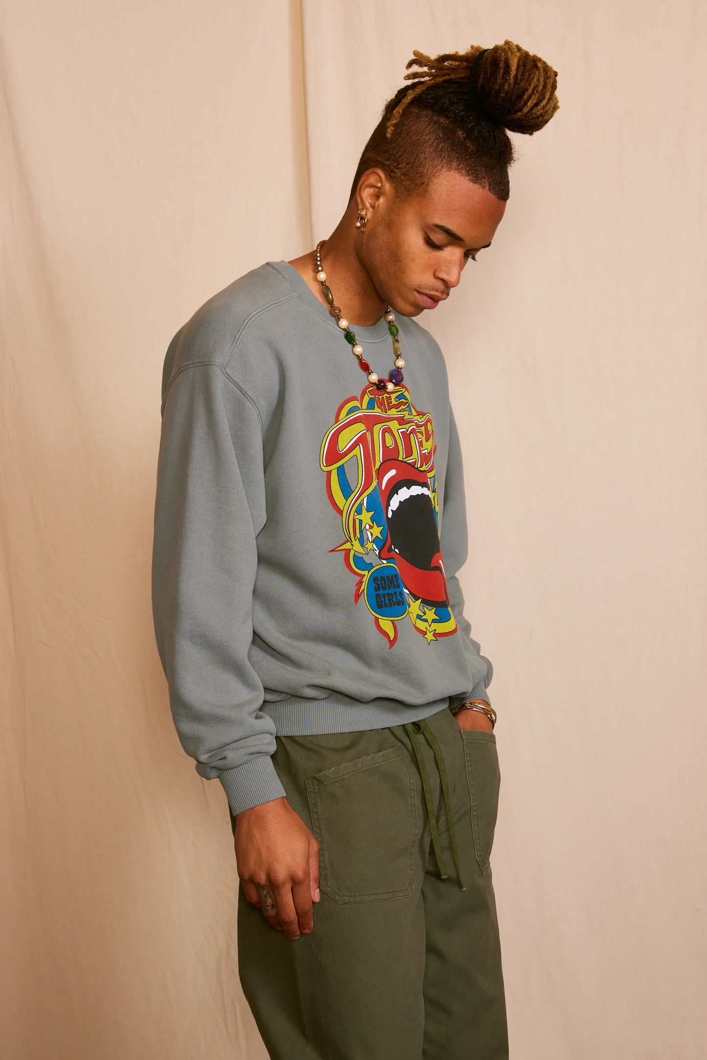 Rolling Stones 'Some Girls' Mens Crewneck Sweatshirt