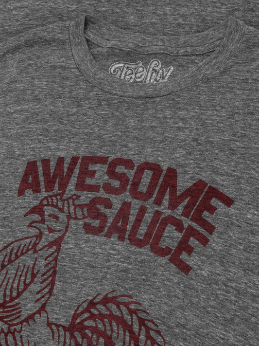 Sriracha Awesome Sauce Mens T Shirt Gray
