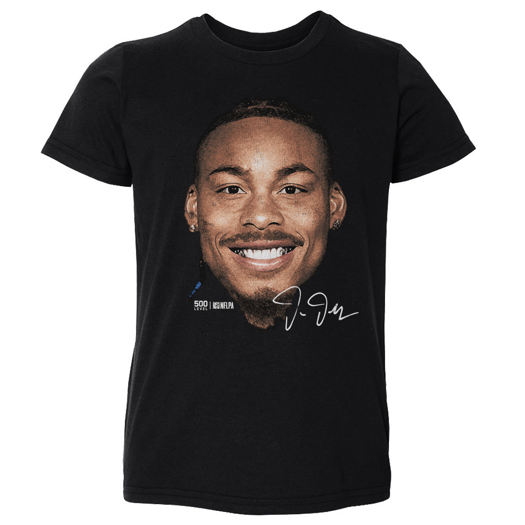 Justin Jefferson Minnesota Vintage Head WHT
