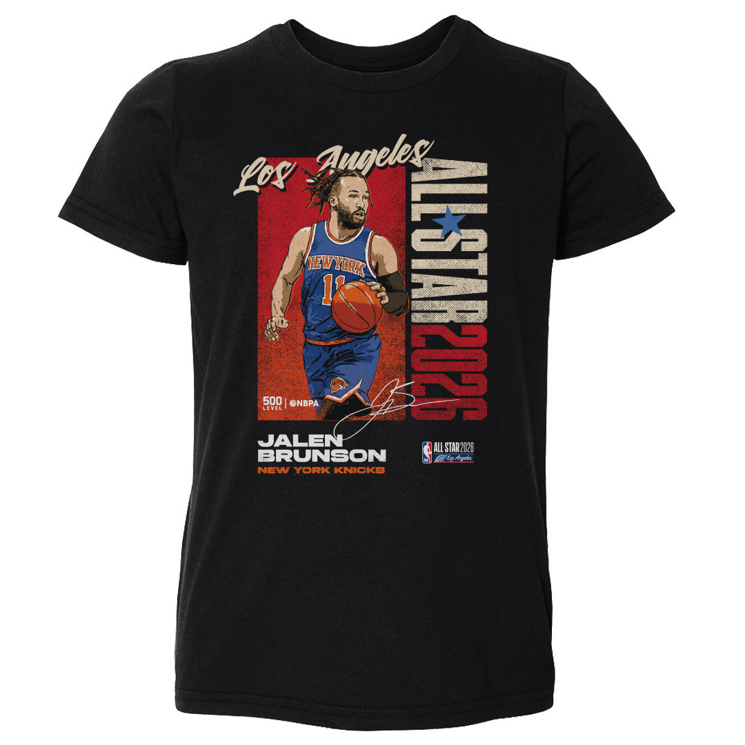Jalen Brunson New York Knicks 2026 NBA All-Star Vertical WHT