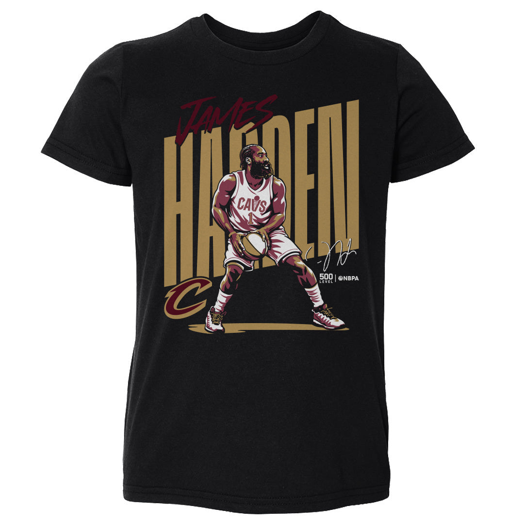 James Harden Cleveland Cavaliers Vector WHT