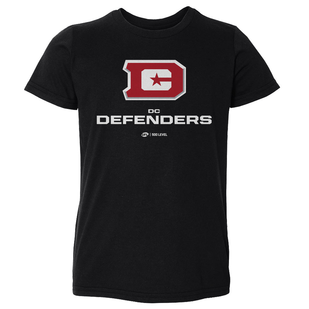 DC Defenders Primary Logo WHT