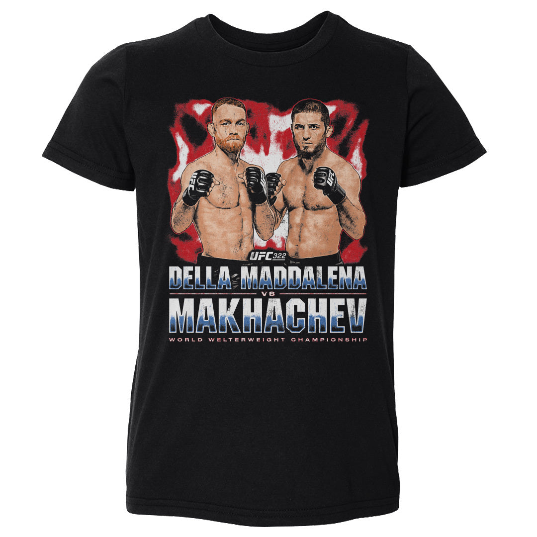 UFC 322 Della Maddalena Vs. Makhachev Vintage WHT