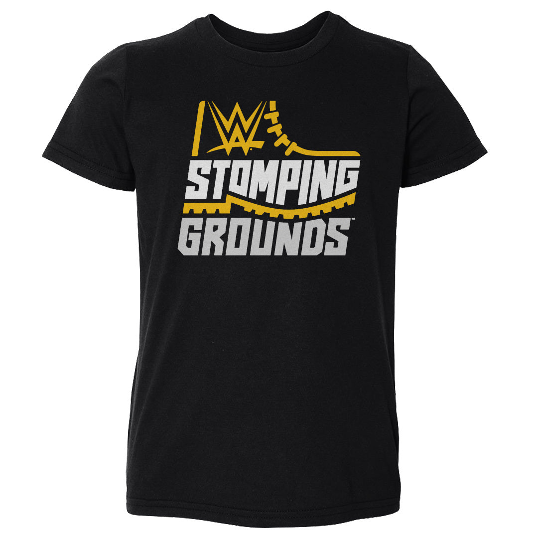 WWE Stomping Grounds Logo WHT