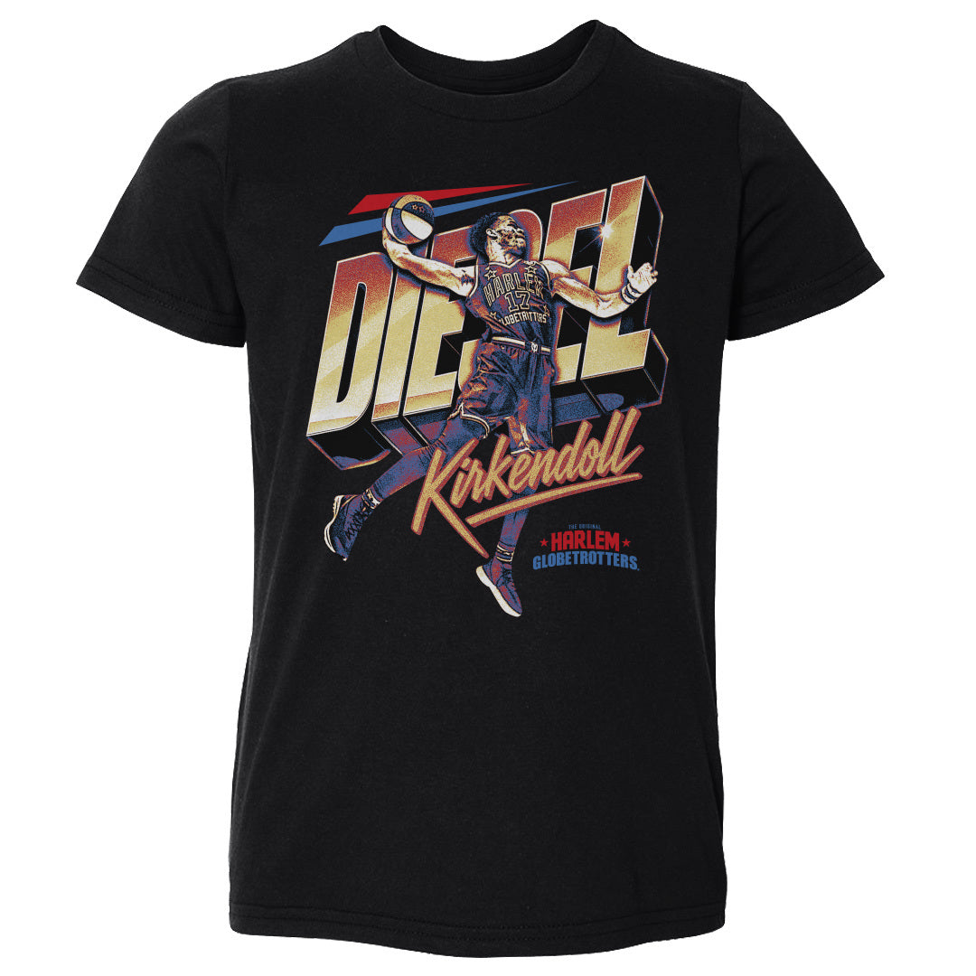 Diesel Kirkendoll Harlem Globetrotters Nickname WHT