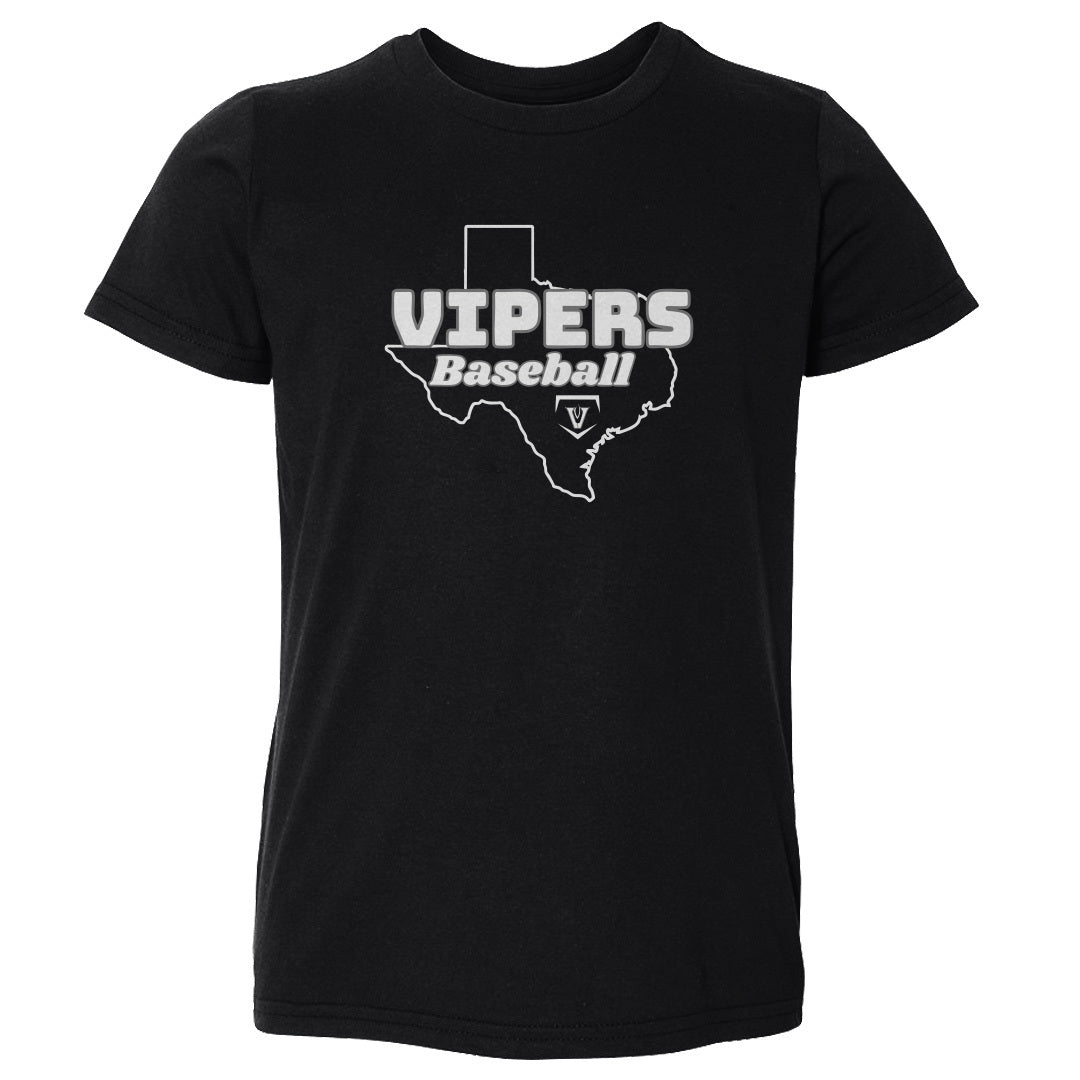 Vandegrift Crown Trio Baseball Texas Map WHT