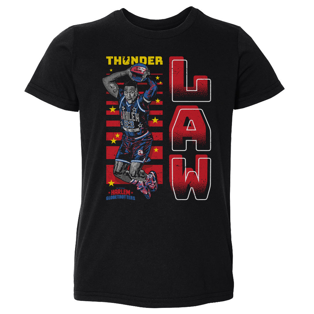 Thunder Law Harlem Globetrotters Jam WHT