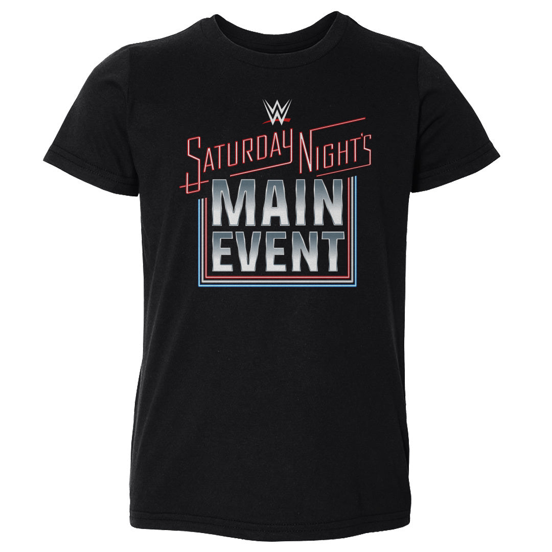 WWE Saturday Night's Main Event 2024 Logo WHT